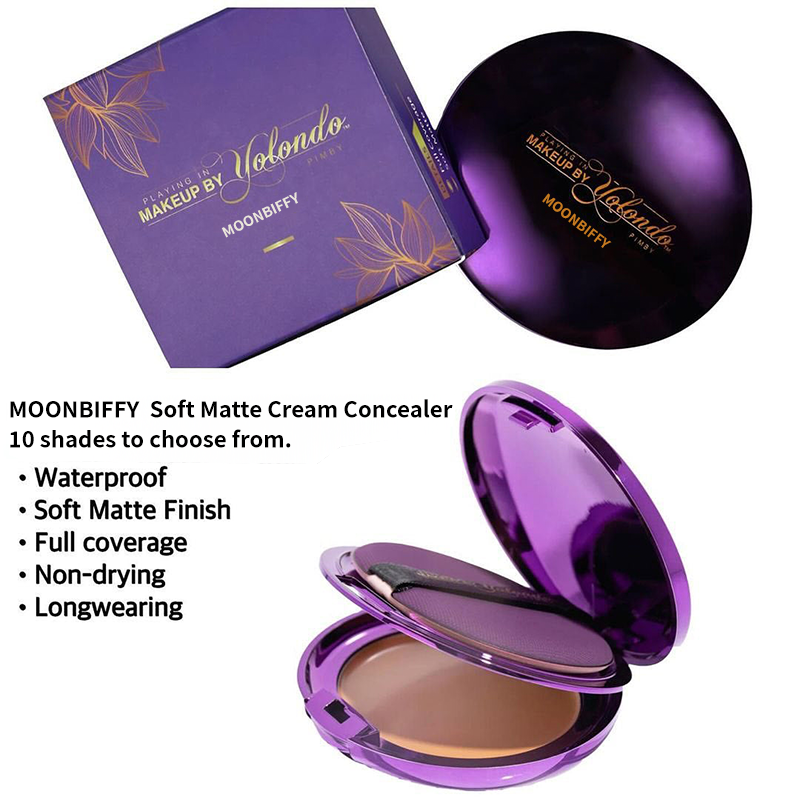 Final 3 Hours: 50%OFF-Evanesce Soft Matte Cream Concealer with Brush FREE !🎁